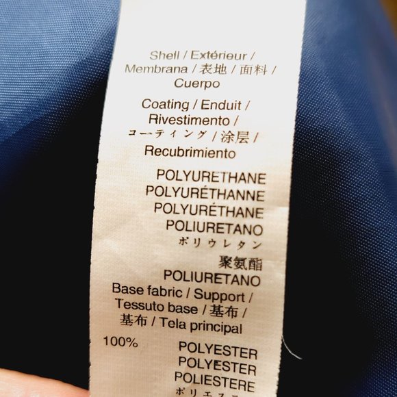EUC NAVY BLUE GAP UNISEX PUFFER QUILTED ZIP UP W/BUTTONS ALL SEASONS VEST MEDIUM - Picture 11 of 13